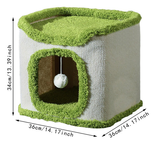 Cama Para Gatos Tipo Cueva, Nido Suave Con Una Sola Capa