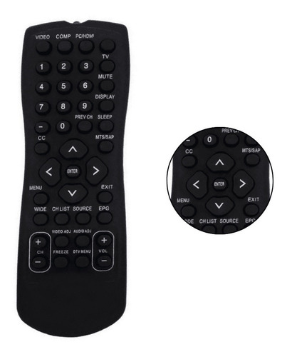 Controle Remoto Compatível Com Tv Aoc Lcd L32w831 / D32w831