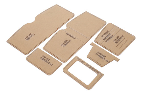 Conjunto De Modelos De Estêncil De Acrílico Transparente Par