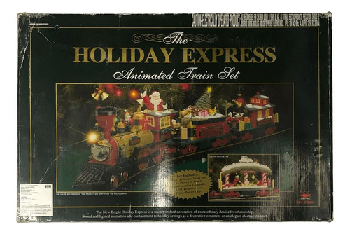 Tren Navideño New Bright Holiday Express Seminuevo Retromx (Usado)