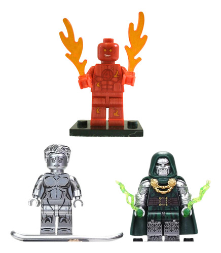 Figuras Doctor Doom, Los Cuatro Fantásticos Marvel Set