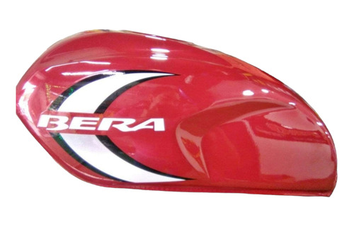 Tanque De Gasolina Moto Bera 200 Media Luna Rojo Rm