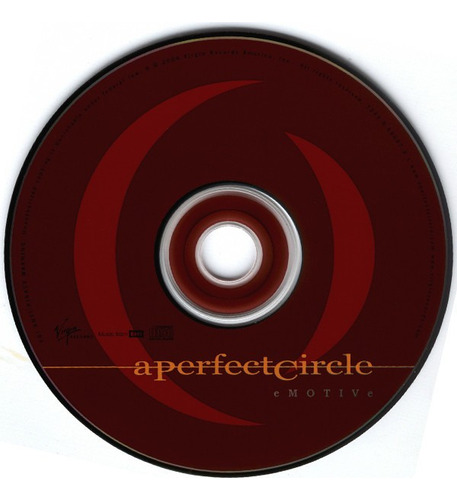 A Perfect Circle Emotive Cd Nuevo Eu Musicovinyl
