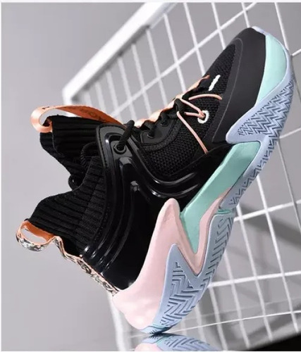 Zapatillas De Baloncesto Transpirables Caña Alta Para Hombre