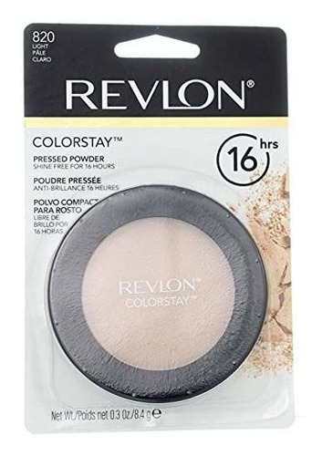 Maquillaje En Polvo - Rev C - Stay # 820 Prss Luz Pwd