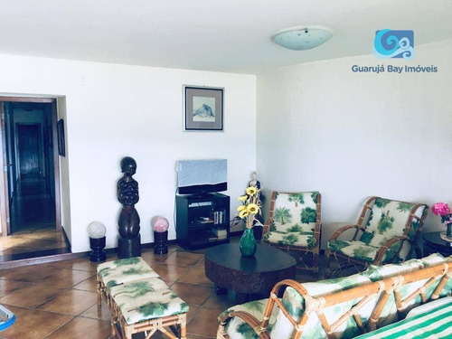 Imagem 4 de 30 de Cobertura À Venda Condomínio Tortugas - Praia Da Enseada - Guarujá - Co0302