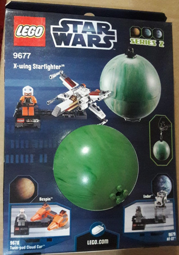 Star Wars Lego X-wing Starfighter & Yavin 4 Set 9677 (Usado)