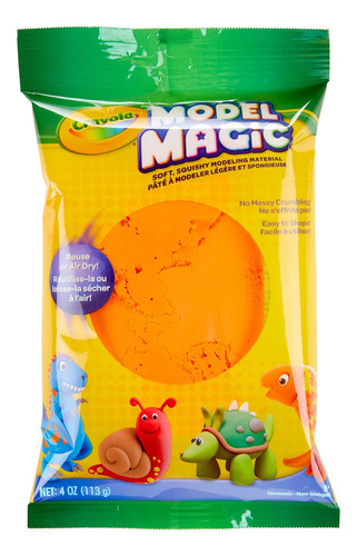 Crayola Model Magic 4 Oz, Naranja