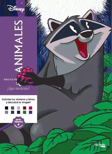Libro: ¡animales! Disney. Dibujos Para Colorear, ¡qué Mister