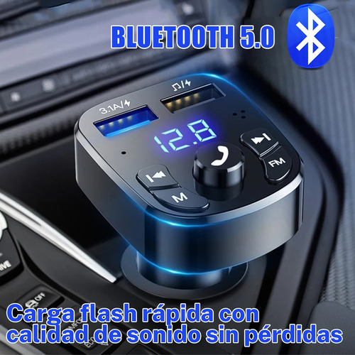 Transmisor Receptor De Audio Estéreo Fm Bluetooth Mp3 P/auto