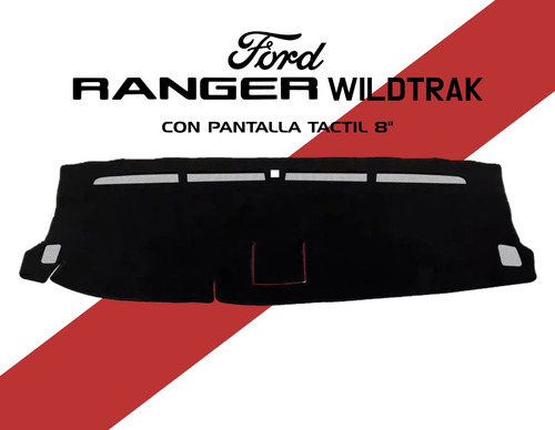 Cubretablero Ford Ranger Pantalla 8¨ Wildtrak Modelo 2019