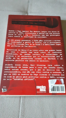 Livro Rage Against The Machine Guerreiros Do Palco