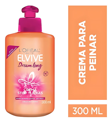 Crema Para Peinar Dream Long 300 Ml Elvive