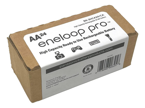 Baterías Recargables Precargadas Eneloop Panasonic Pro Aa De