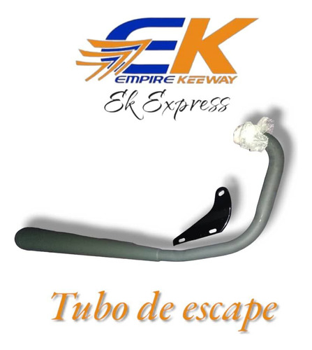 Tubo De Escape Moto Ek Express Empire Keenway 