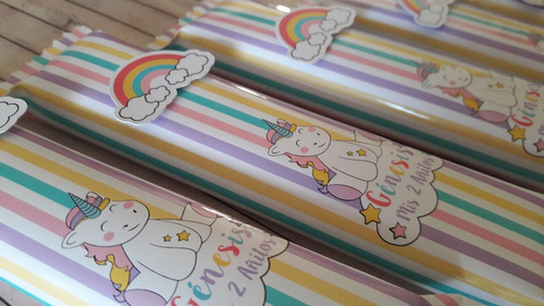 Golosinas Personalizadas - Candy Bar - Unicornio Baby