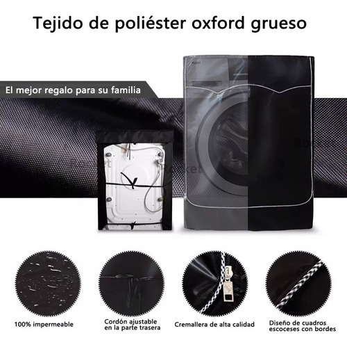 Funda De Lavadora Impermeable Y Resistente A Rayos Uv