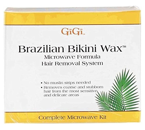 Kit De Microondas Gigi Brazilian Bikini Wax, 16 Onzas