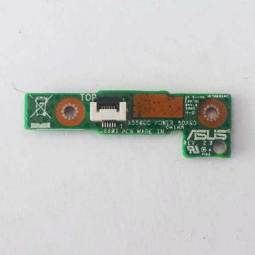Botão Power Asus X550c 60nb00w0 (Usado)
