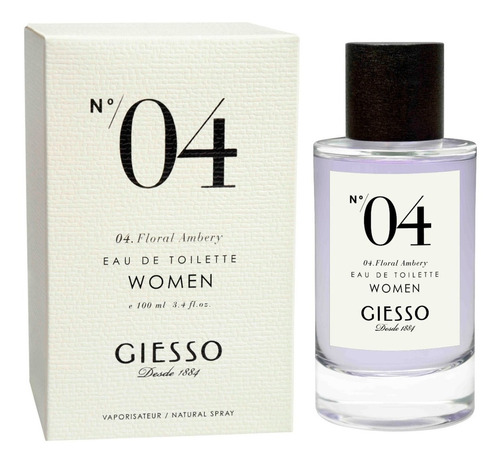 Perfume Giesso N°4 Mujer X100ml