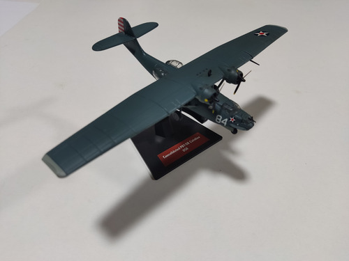 Miniatura 1:144 Avião Catalina Usa Segunda Guerra Azul-aço (Usado)