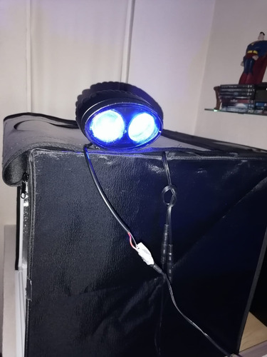 Faro De Seguridad Luz Led Punto Azul P/ Montacargas 6w