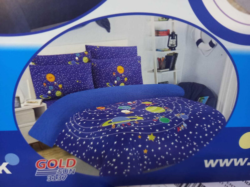 Imagen 1 de 10 de Kit De 7 Piezas De 1 Plaza