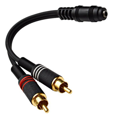 Seismic Audio - Sa-i2rm1e - Hembra De 1/8 (3.5mm) A Cable De