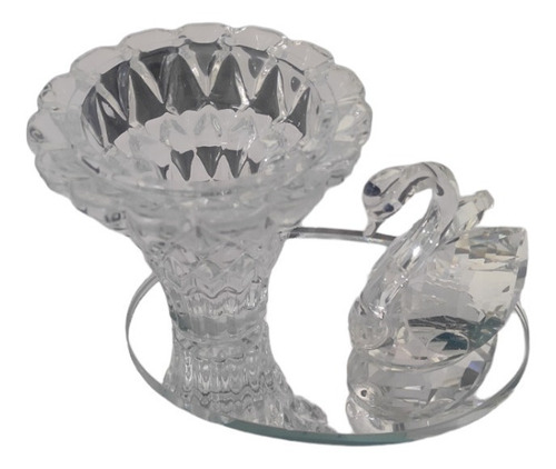 Cisne De Cristal Adorno De Mesa Casa Hogar Regalo Elegante 