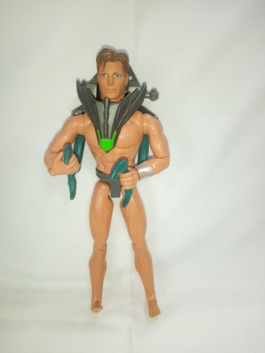 Figura De Accion Max Steel Con Traje De Cuervo (Usado)