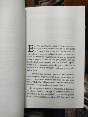 Profeta En El Desierto - Vida Y Muerte De Luis Carlos Galan (Usado)