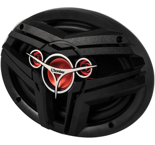 Alto Falante Bomber Quadriaxial 6x9 Bbmax 70w Rms 4ohms Cor Preto