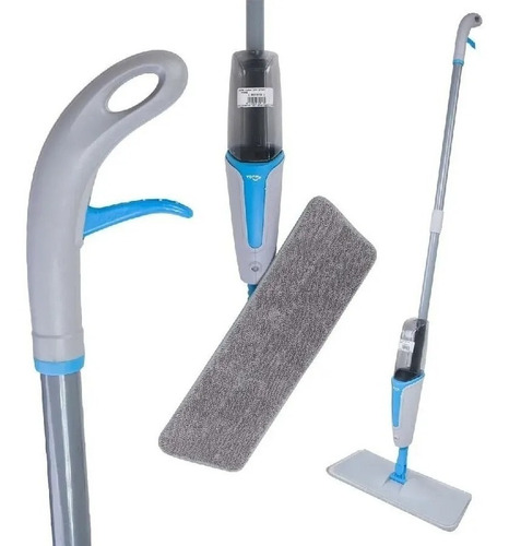 Trapeador Piso Spray Mopa Con Rociador Y Paño Microfibra