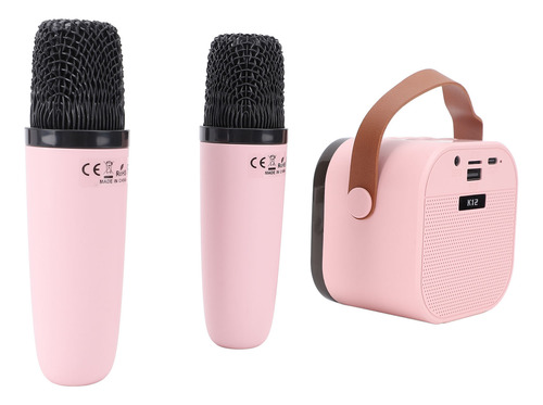 Máquina De Karaoke, Portátil, Versátil, Con Micrófono Doble