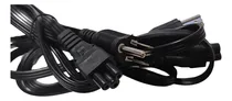 Comprar Cable Poder Tipo Trébol Para Laptop De 1.8 Mts Buena Calidad