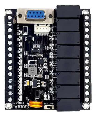 comprar Plc, Placa De Control Industrial Fx1n-20mr, Módulo De Relé D