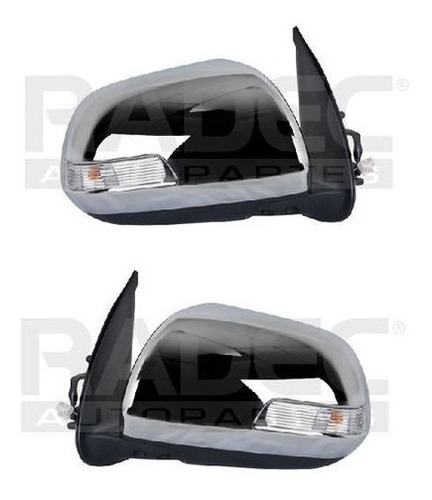 Par Juego Espejos Toyota Hilux 2012 - 2013 Electrico C/d Qwe