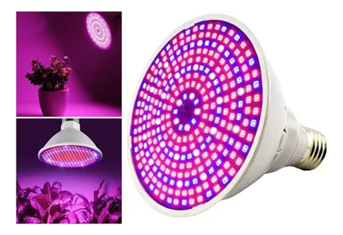 Lamparas 200 Led 120 Grados Espectro Cultivo Plantas Indoor