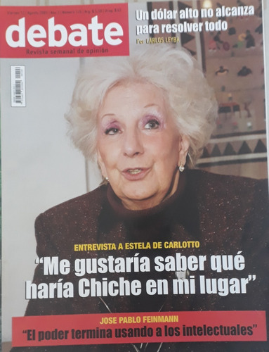 Revista Debate Estela De Carlotto