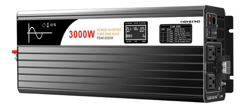 Inversor Onda Pura 3000w 6000w Pico 48v Ac 110 V