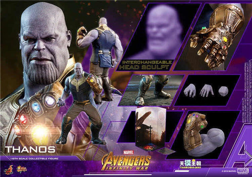 Thanos 1/6 Avengers Infinity War Marvel Iron Man Hot Toys