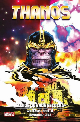 Libro - 100% Marvel Hc - Thanos: El Dios Que Nos Escucha - 