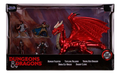 Jada Toys, Inc Dungeons & Dragons Nano Metalfigs Deluxe Pac.