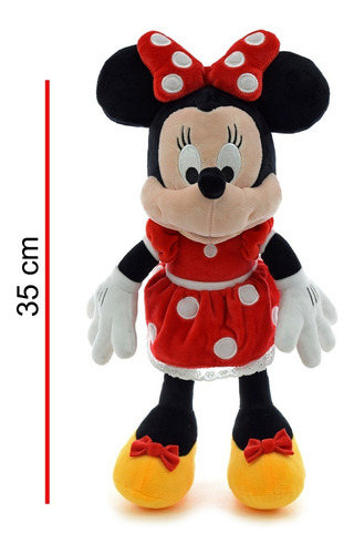 Imagen 4 de 5 de Peluche Minnie 35cm. Original Phi Phi Toys