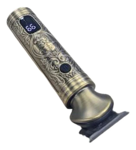 Rasuradora Eléctrica 3 En 1 Kit Hombre Barba Bigote Aseo Color Dorado
