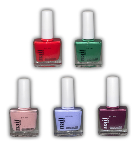 Esmalte Hipolargenico Para Uñas Efecto Gel De City Girl Roma