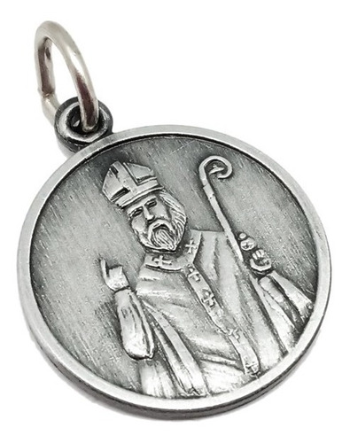 Medalla San Patricio - Incluye Cadena + Grabado - 20mm/al