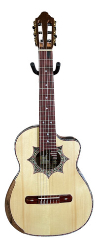 Requinto Profesional Nogal Bordó Diestro Ébano