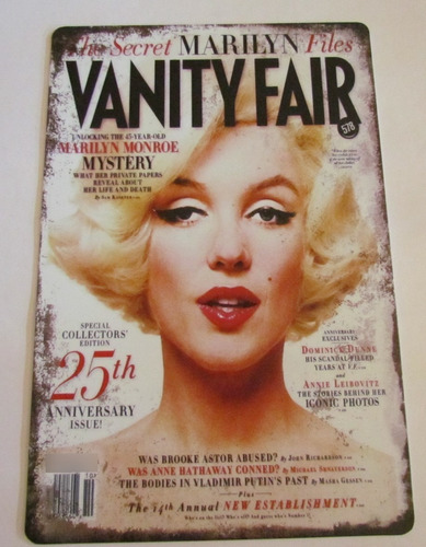 Poster Anuncio Cartel Placa Marilyn Monroe Decoracion Casa 
