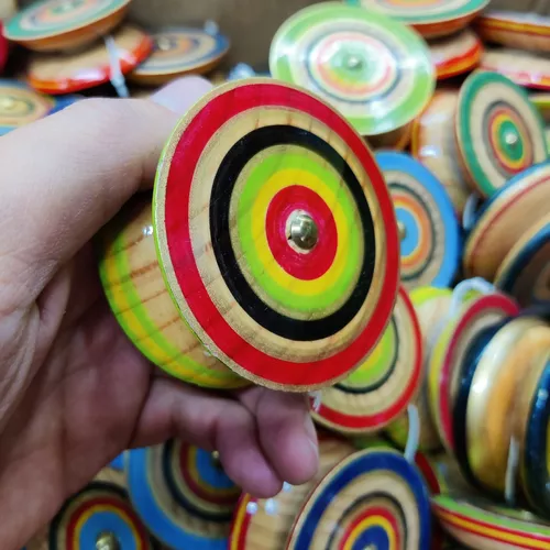 Yoyo De Madera 100% Artesanal Juguete Típico Mexicano